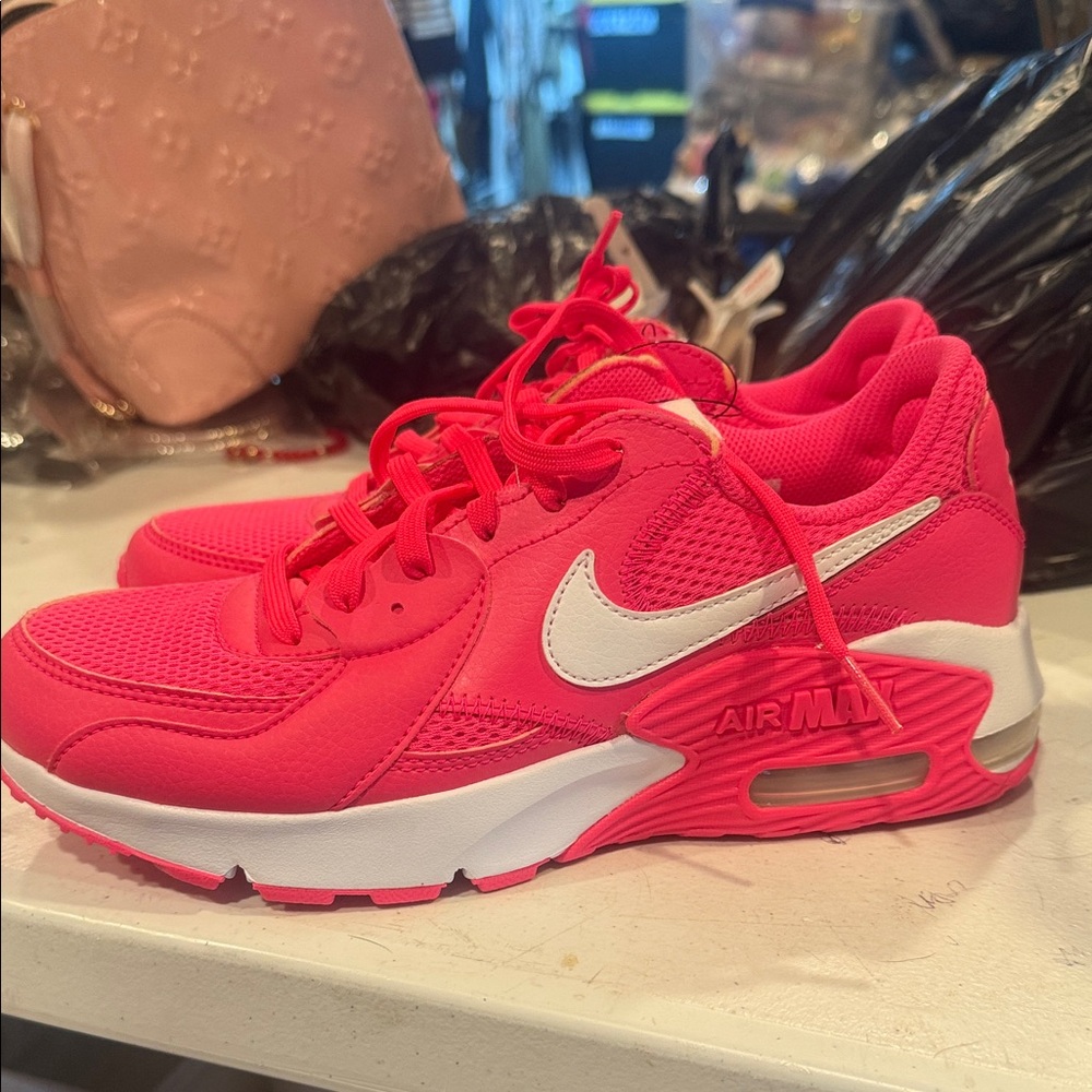 Nike Women's Air Max Hot Pink Athletic Shoes